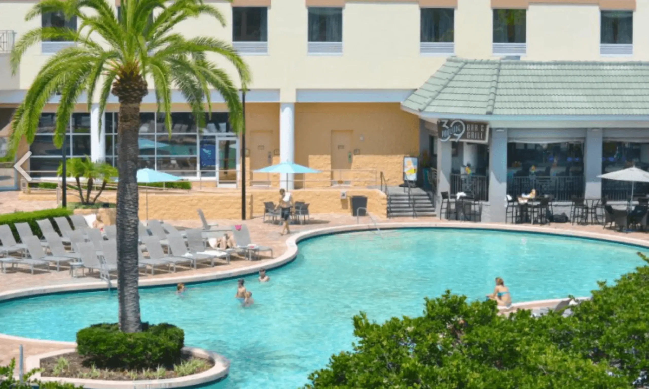 Pool party - Rosen Plaza Hotel