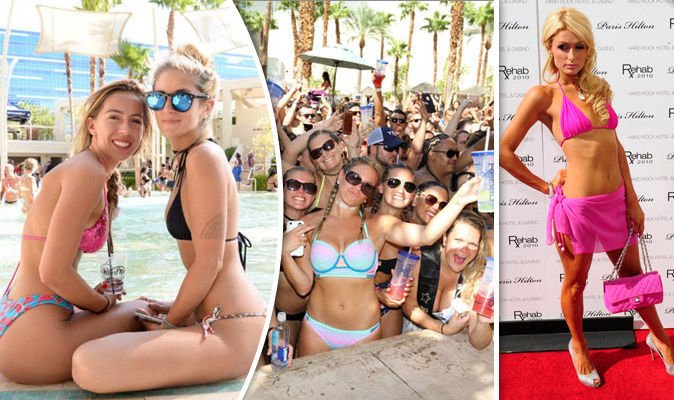Celebrity Pool Parties in Vegas