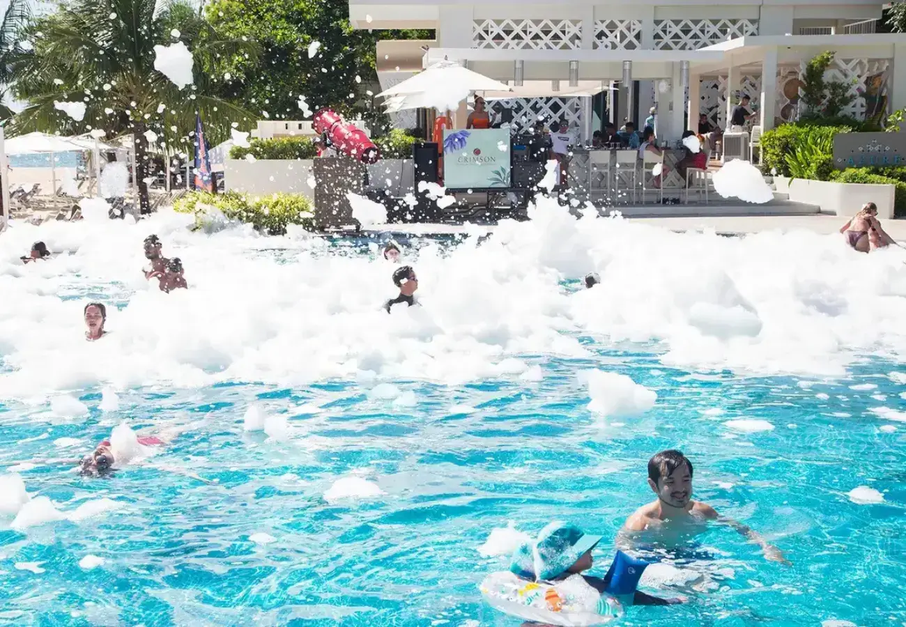 Crimson Boracay Foam Party - Pool party 3