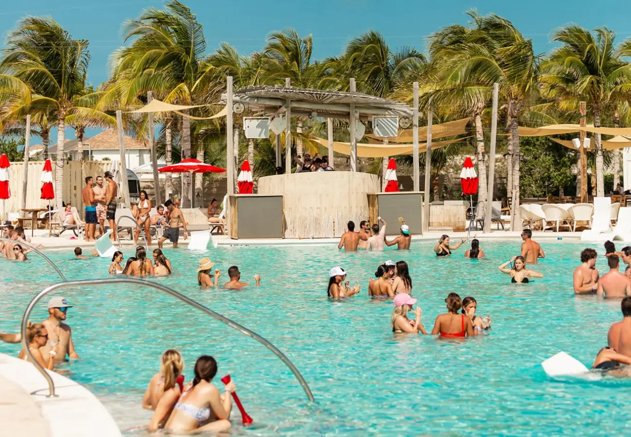 Resorts World Bimini Beach and Pool Party - Pool party 2
