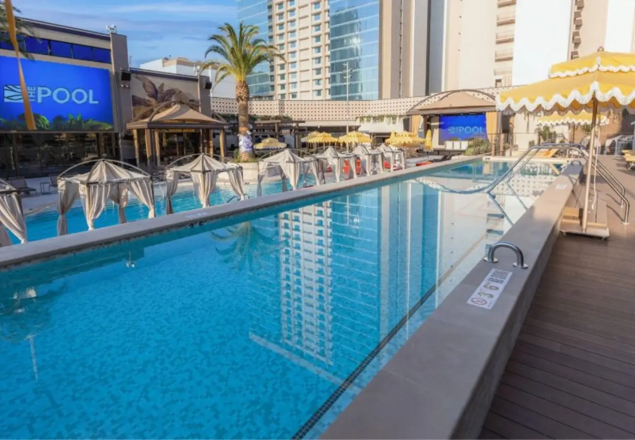 Sahara Las vegas Pool Party 1