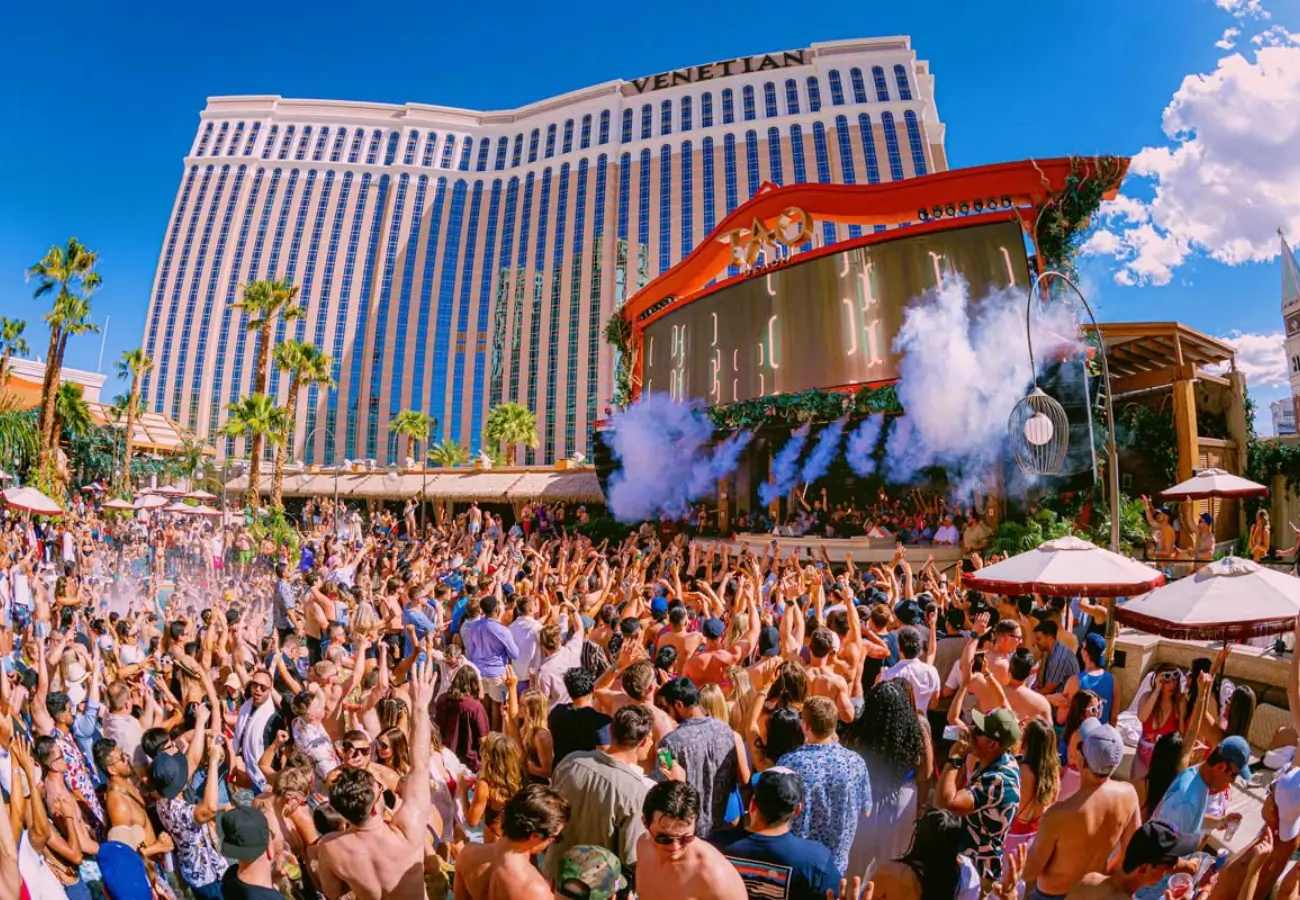 Tao Beach at the Venetian Resort Pool Party 2