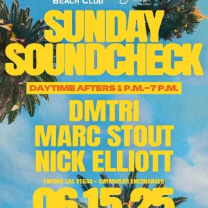 Encore Beach Club June 15 lineup