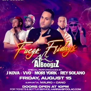 Harrahs Pool AC Fuego Friday